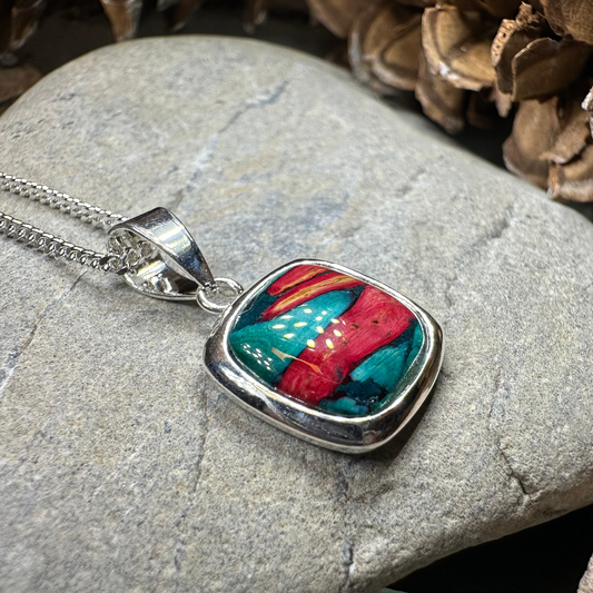 Mira Heathergems Celtic Necklace - Handmade in Scotland — view 6