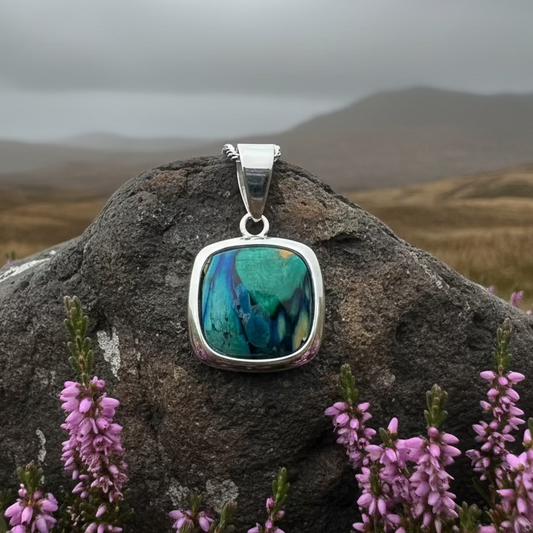 Mira Heathergems Celtic Necklace - Handmade in Scotland
