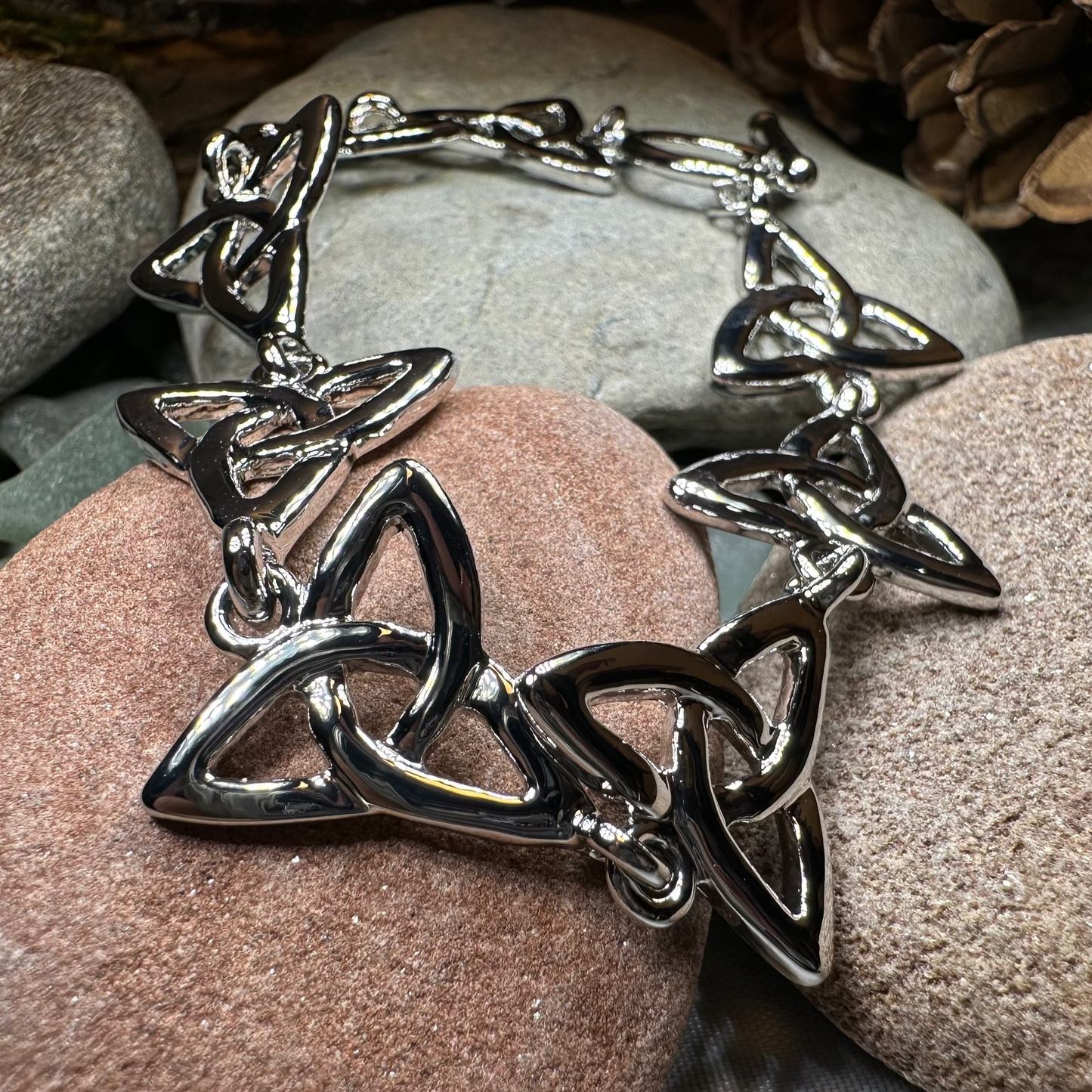 Eire Trinity Knot Bracelet — view 2
