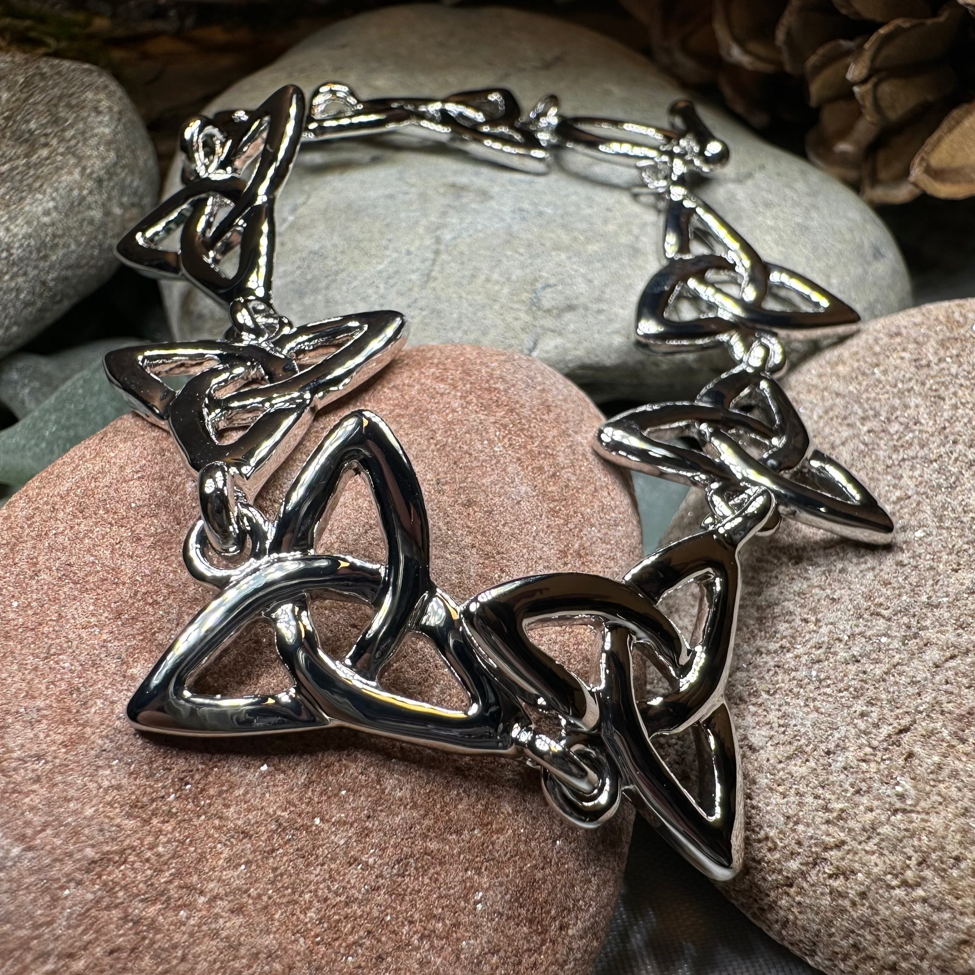 Eire Trinity Knot Bracelet — view 2