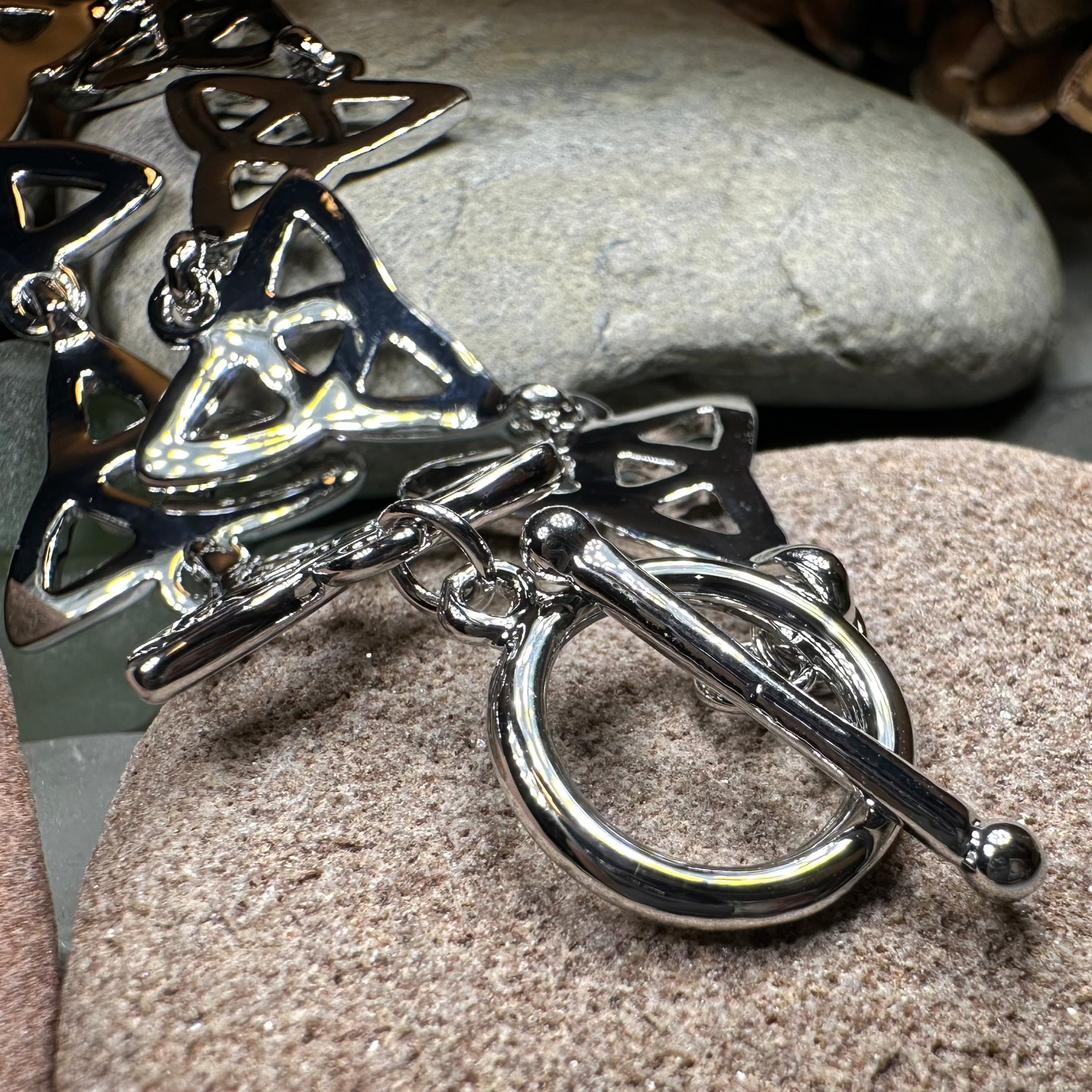 Eire Trinity Knot Bracelet — view 8