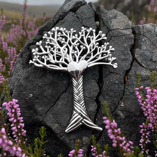 Celtic Tree of Life Brooch
