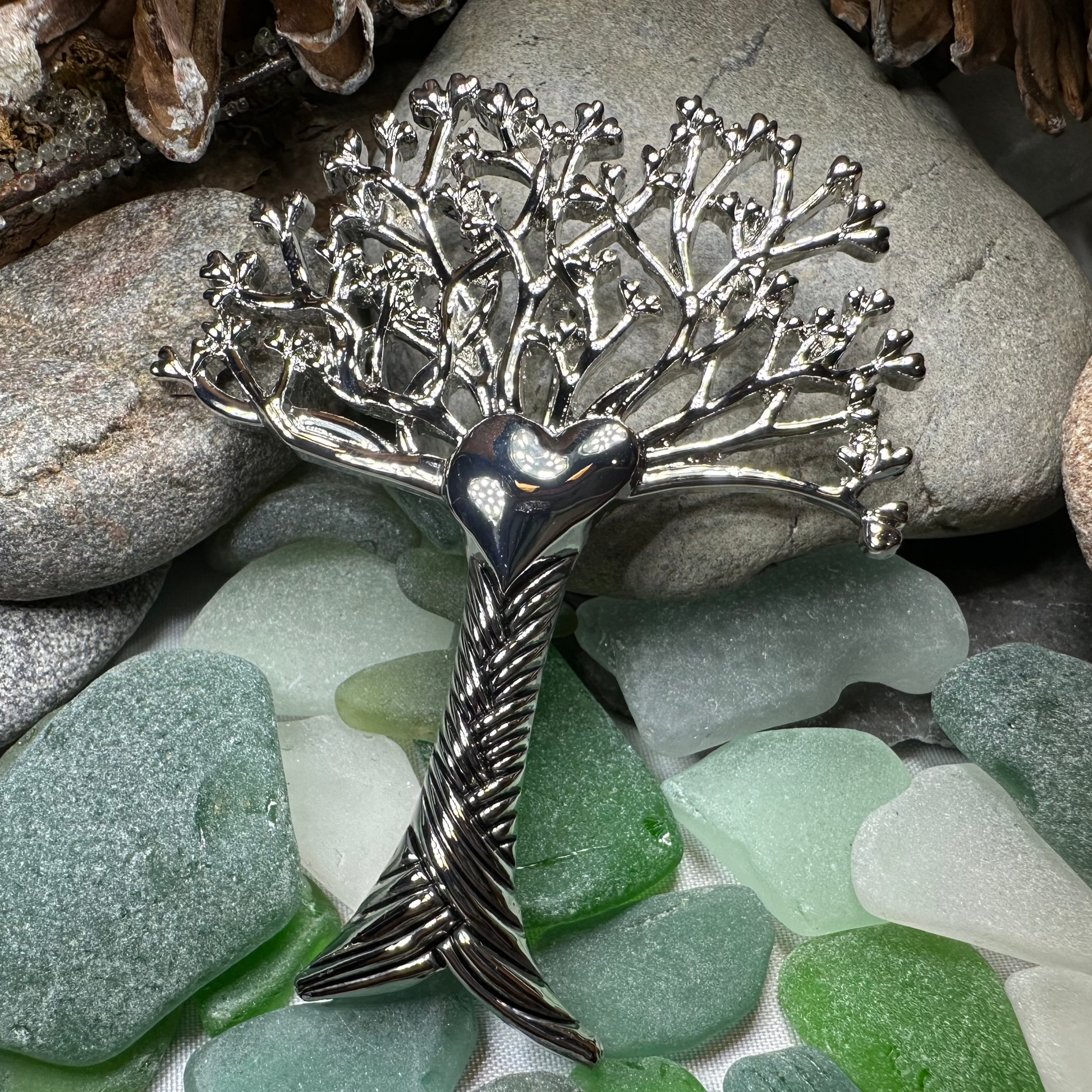 Celtic Tree of Life Brooch — view 4