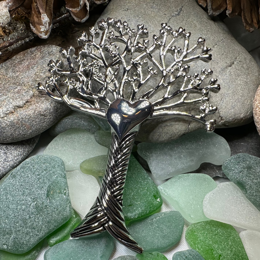 Celtic Tree of Life Brooch