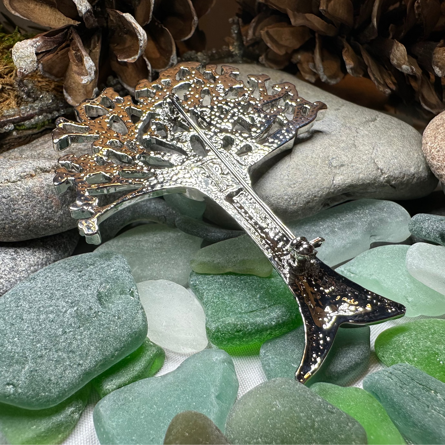 Celtic Tree of Life Brooch — view 6
