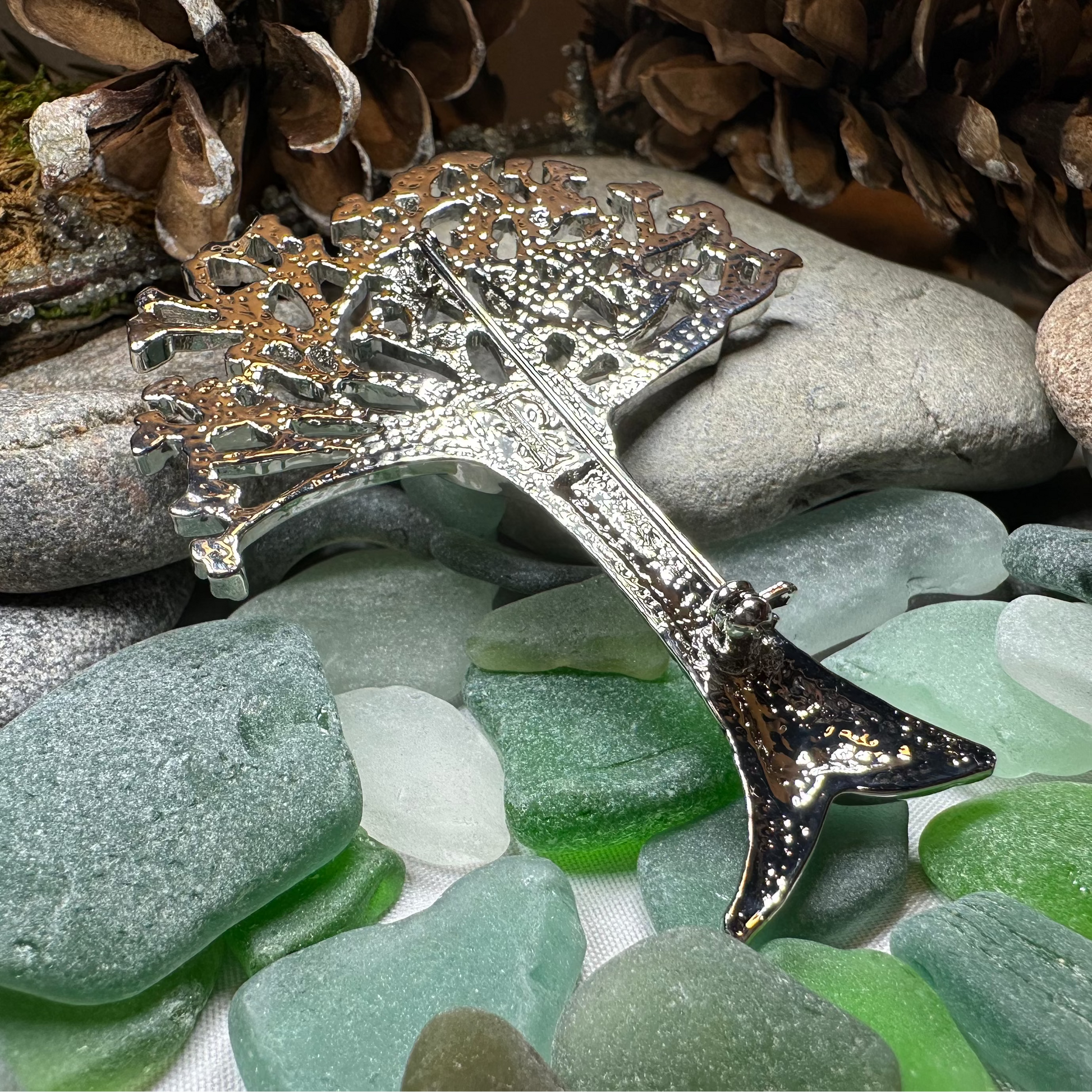 Celtic Tree of Life Brooch — view 6