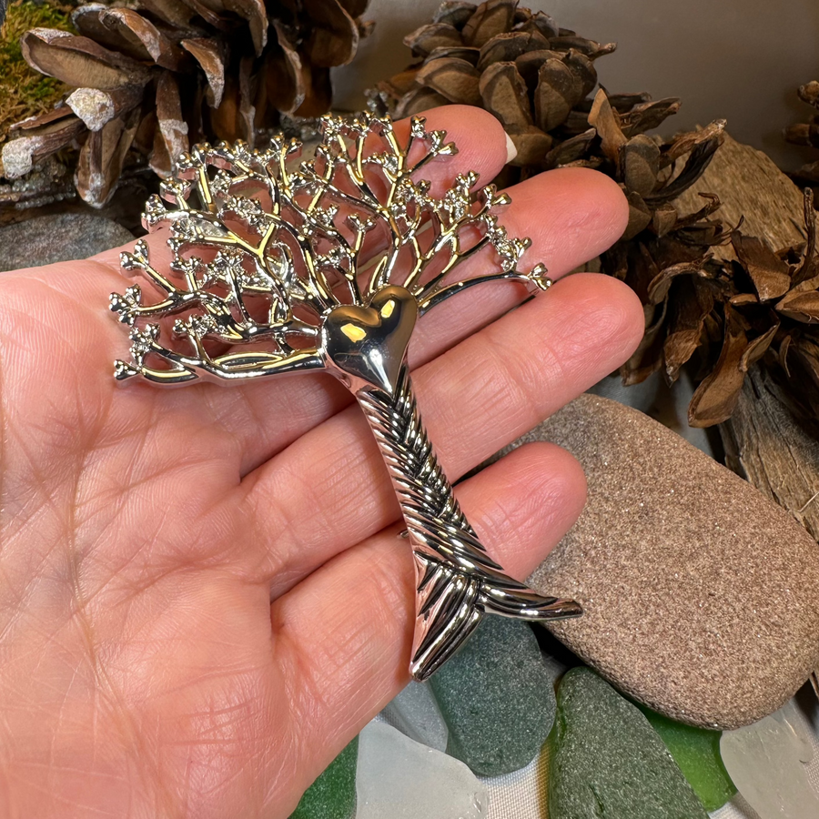 Celtic Tree of Life Brooch