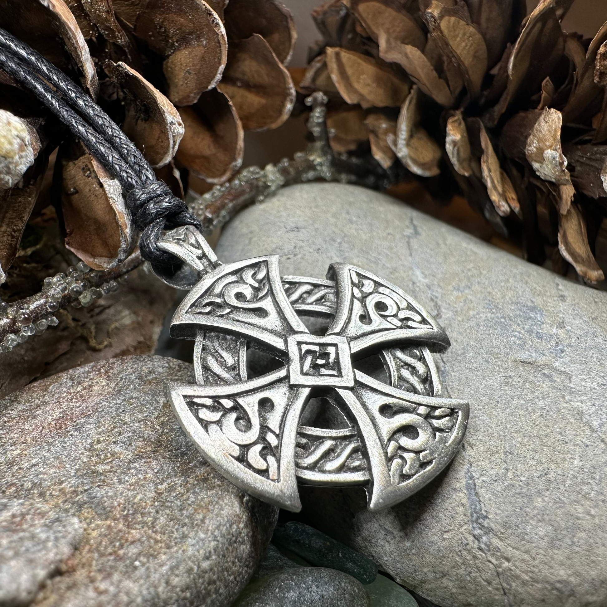 Destiny Celtic Cross Necklace — view 6
