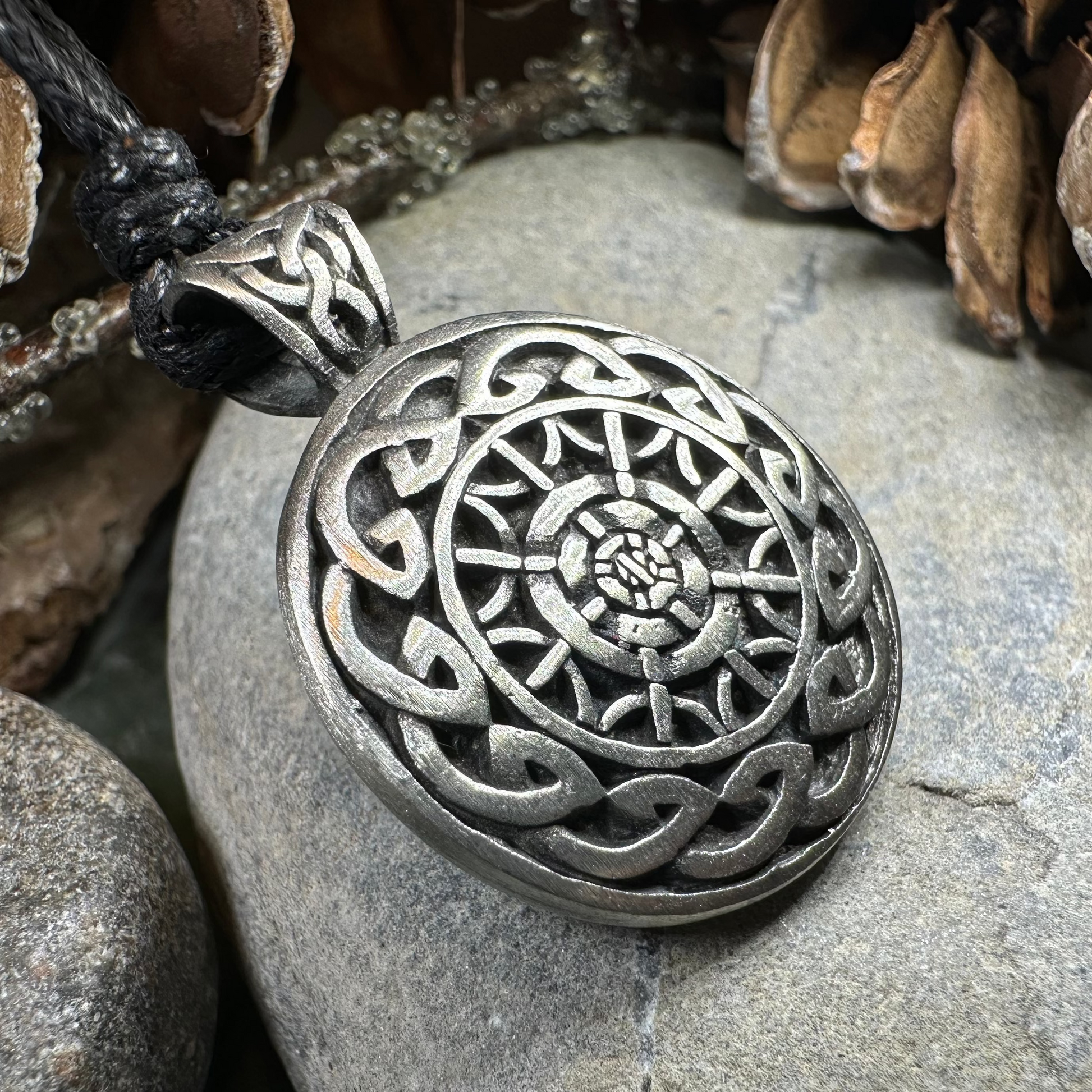 Celtic Eternity Knot Necklace — view 5
