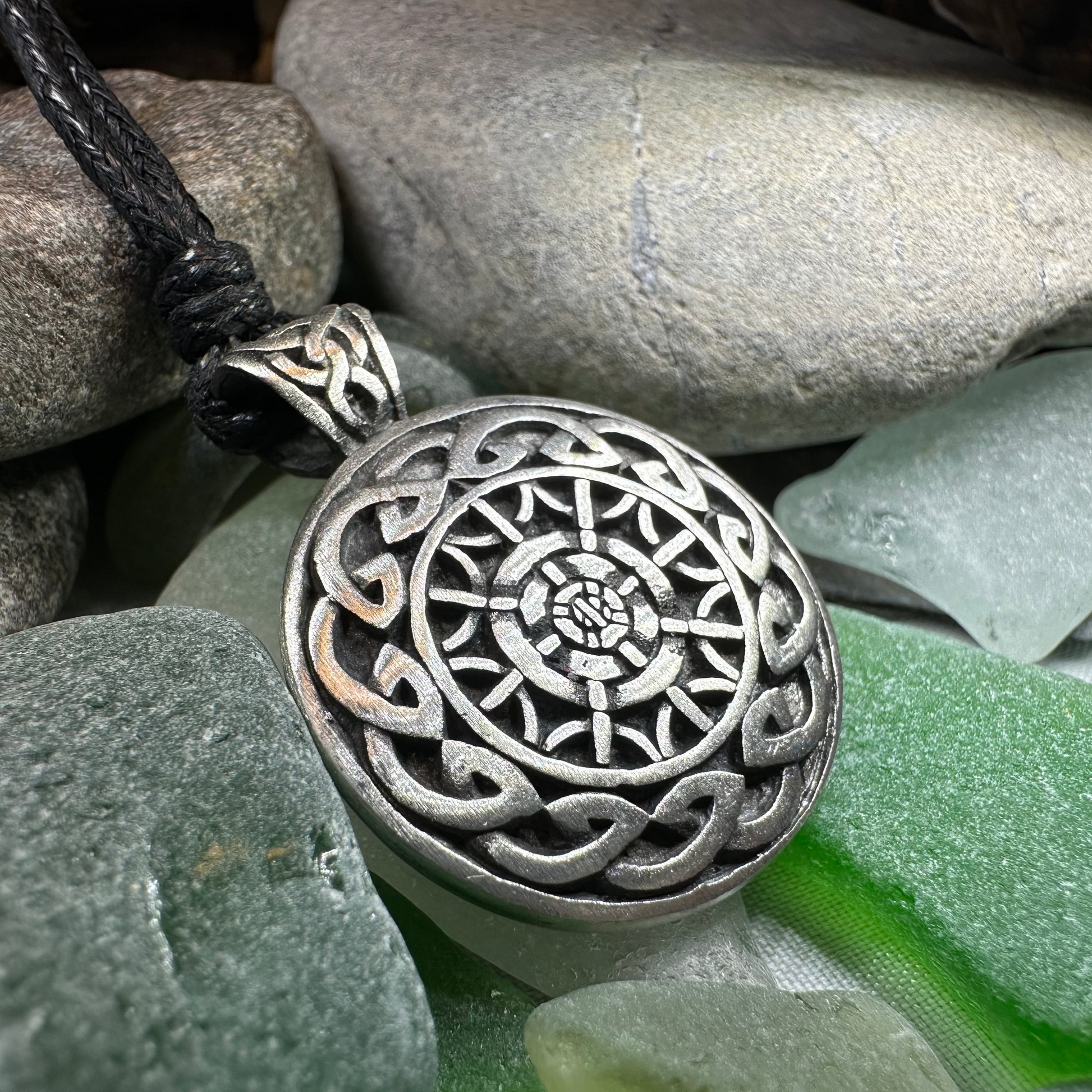 Celtic Eternity Knot Necklace — view 4