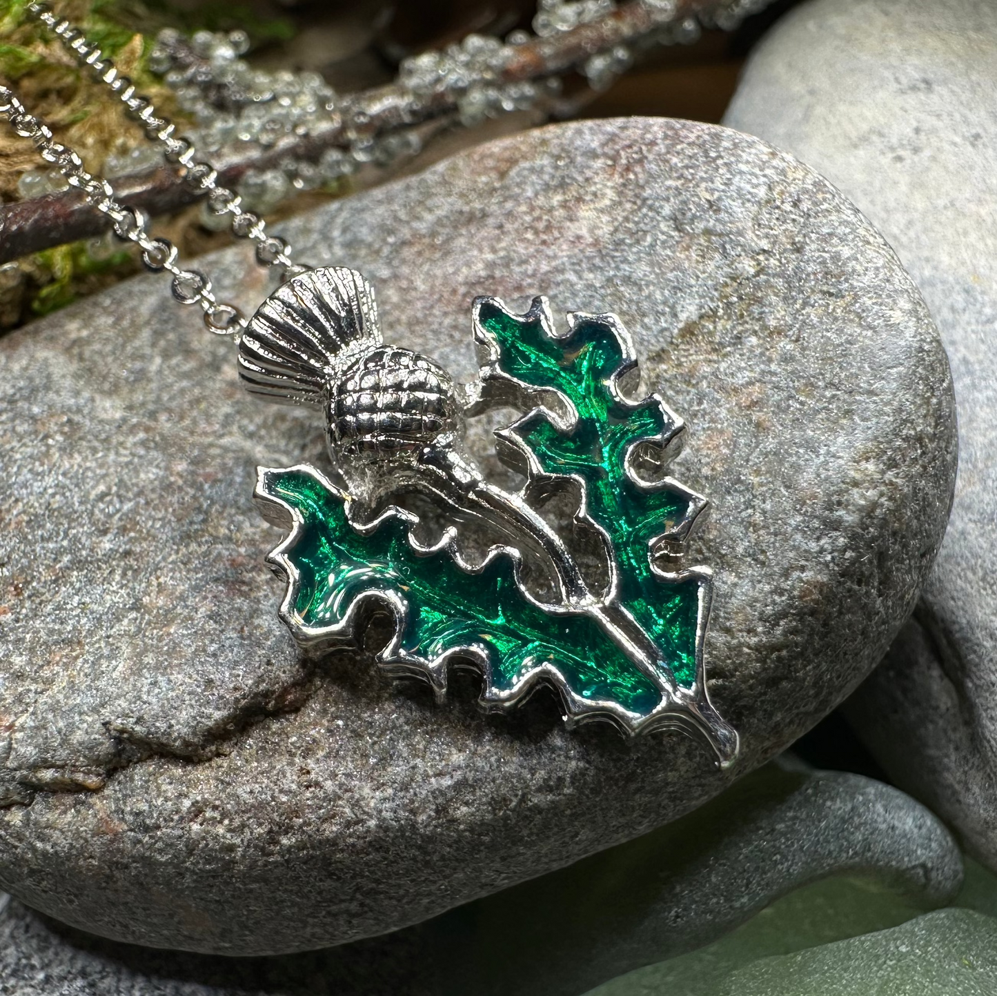 Annis Thistle Necklace — view 7