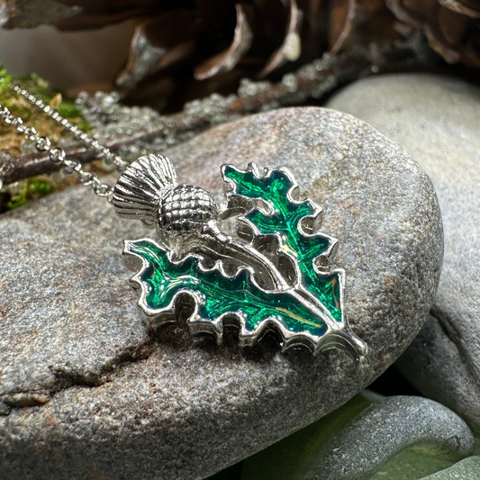 Annis Thistle Necklace