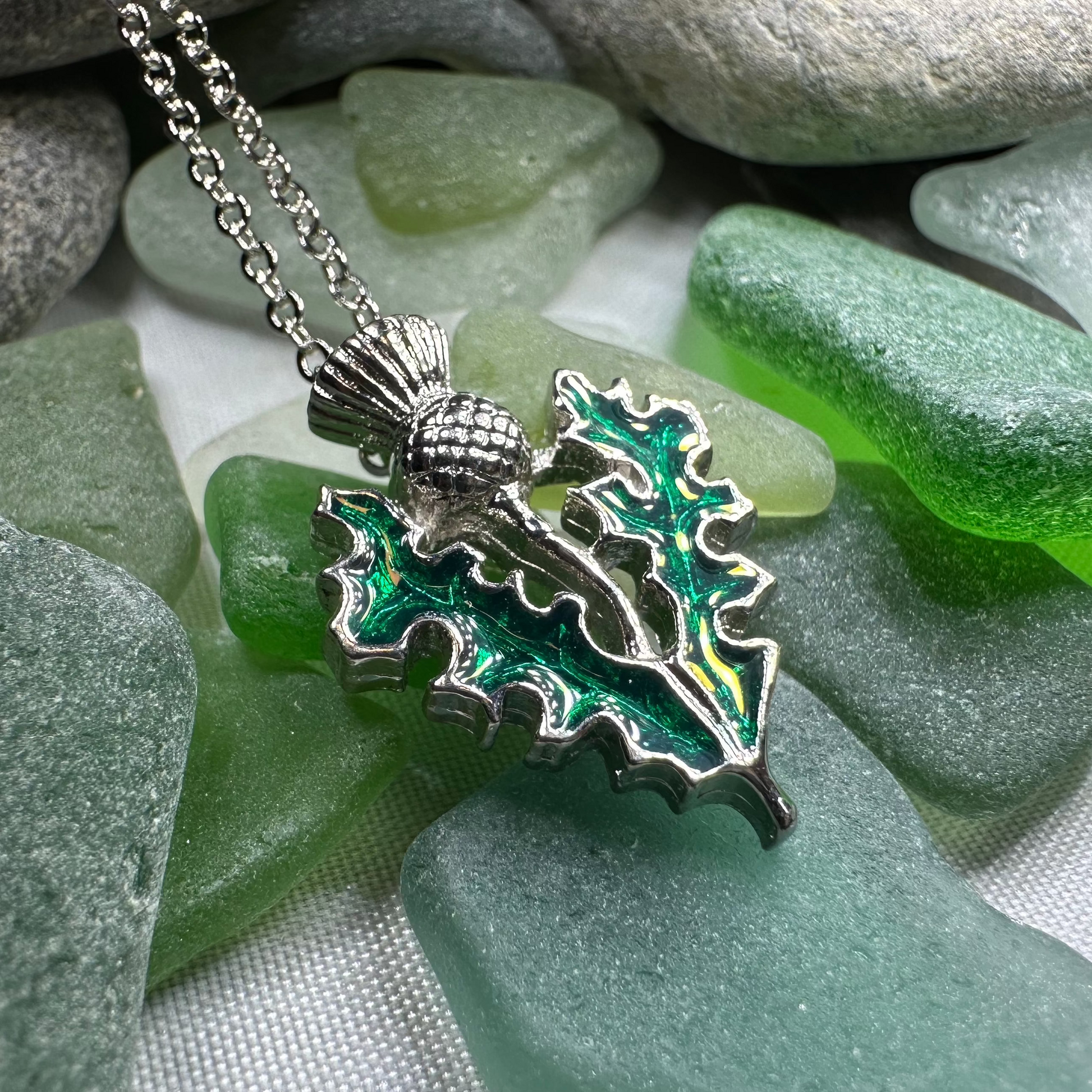 Annis Thistle Necklace — view 6