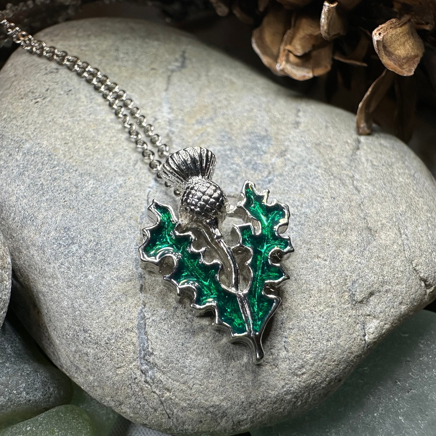 Annis Thistle Necklace — view 5