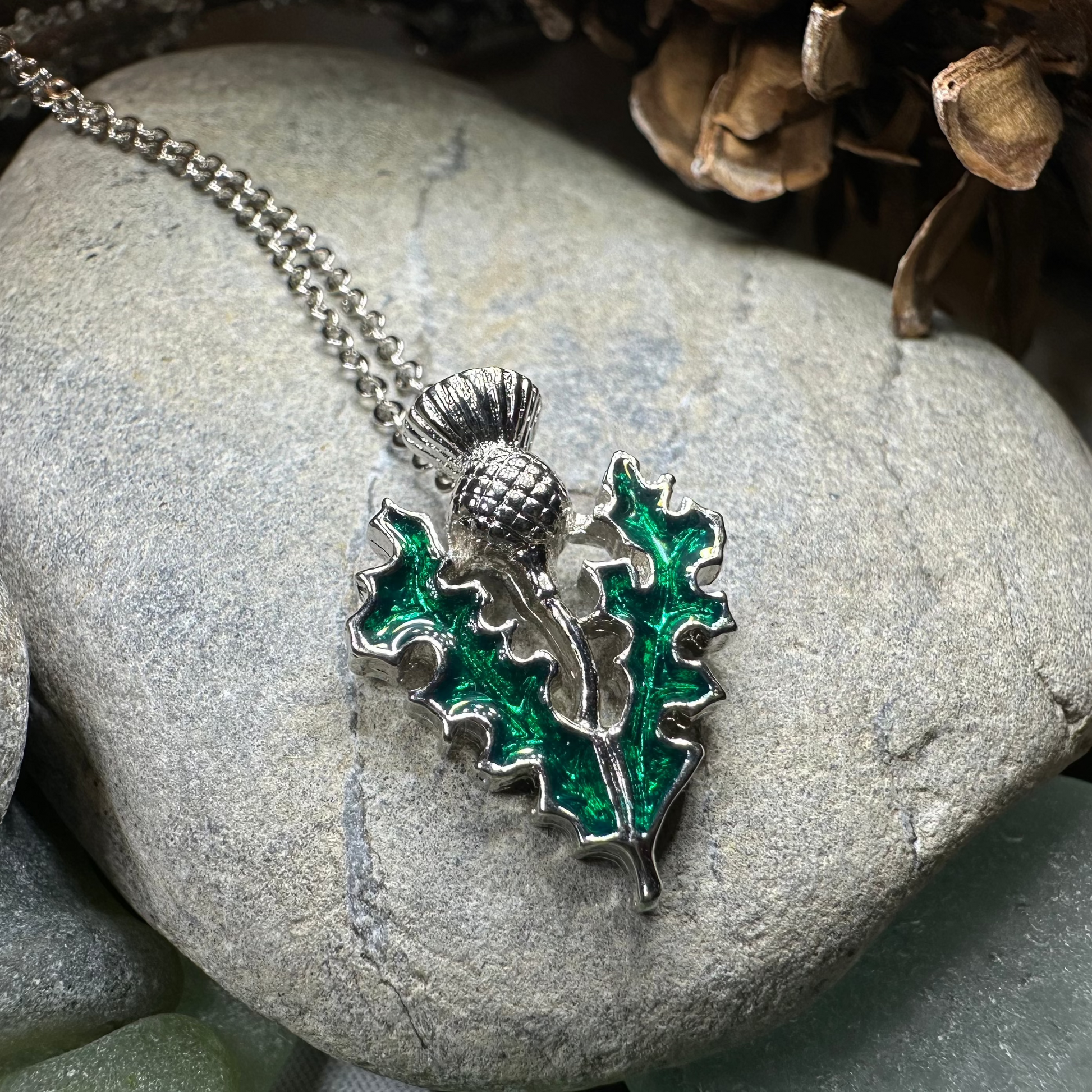 Annis Thistle Necklace — view 5