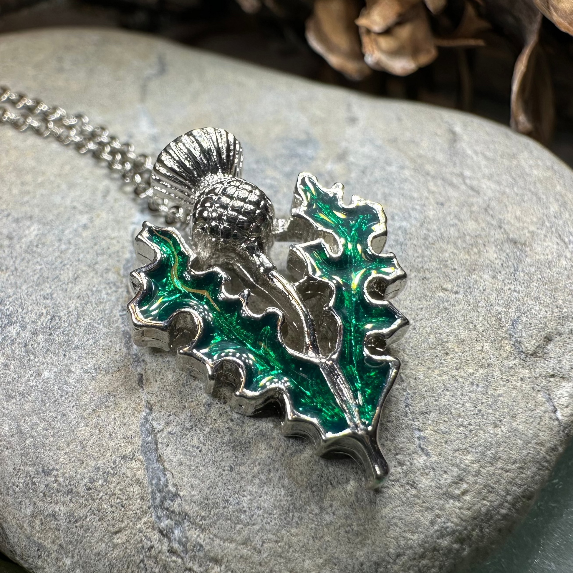 Annis Thistle Necklace — view 3