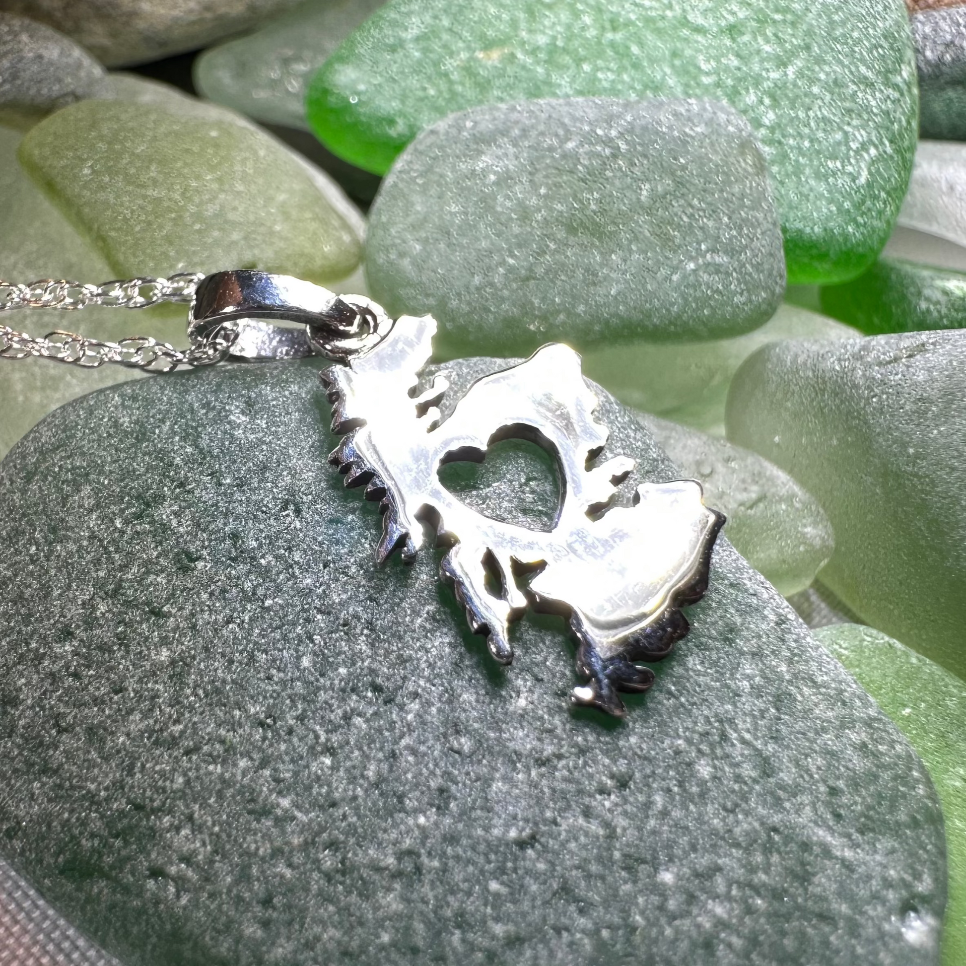 Scotland Map Necklace — view 9