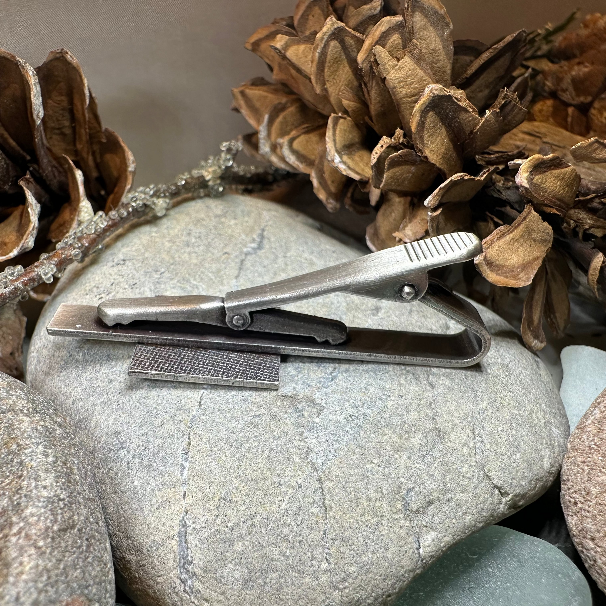 Square Trinity Knot Tie Bar — view 7