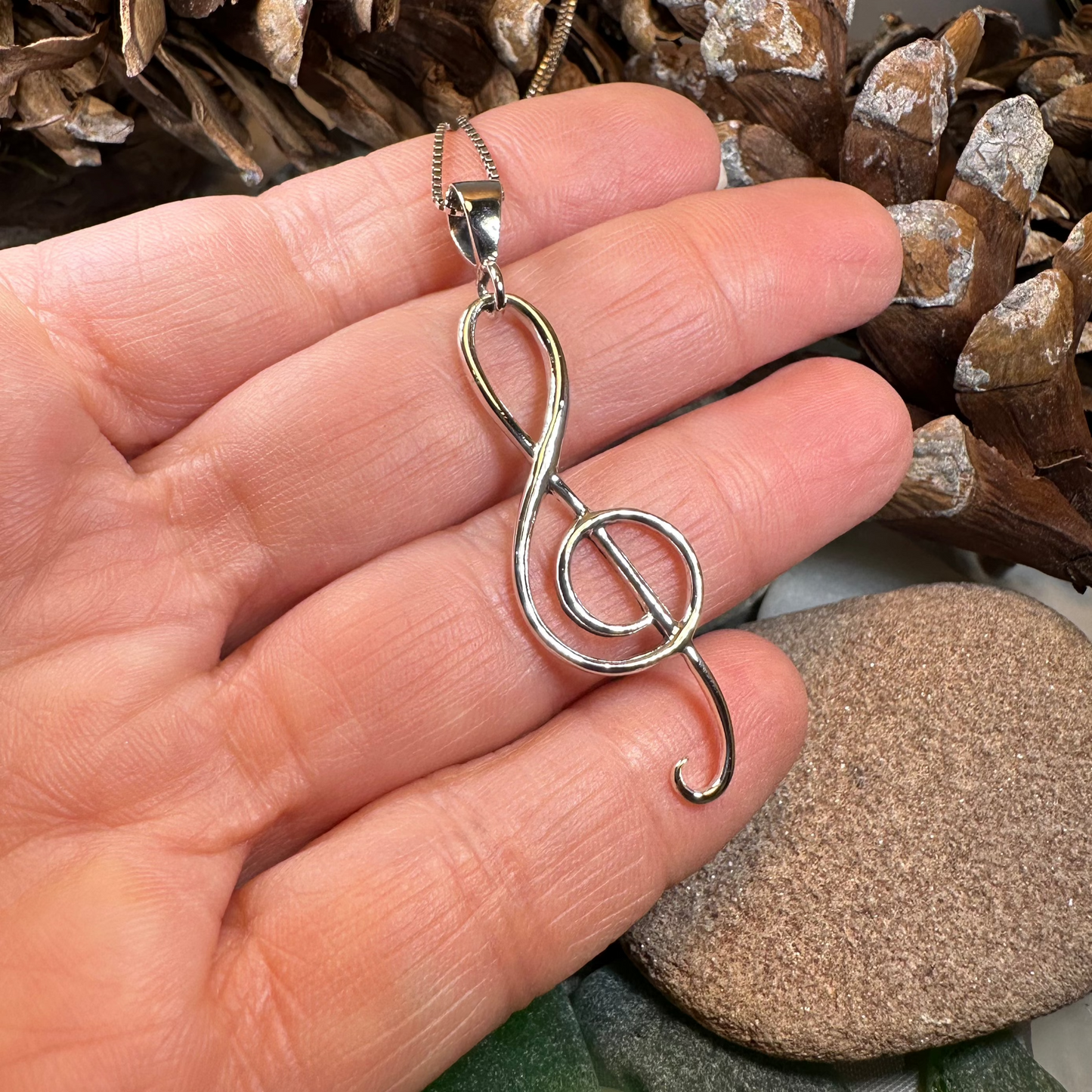 Music Note Artisan Necklace — view 5