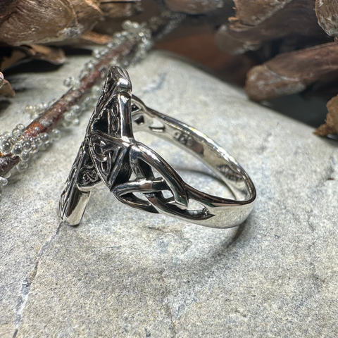 Load image into Gallery viewer, Classic Celtic Cross Ring

