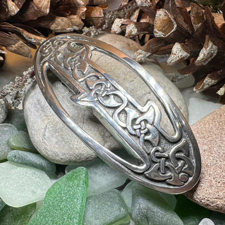 Journey Celtic Knot Hair Clip for Women