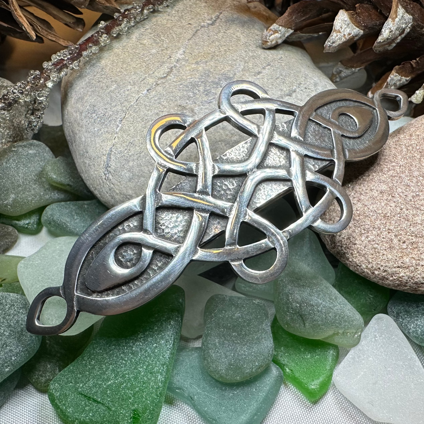 Celtic Love Knot Hair Clip for Women — view 8