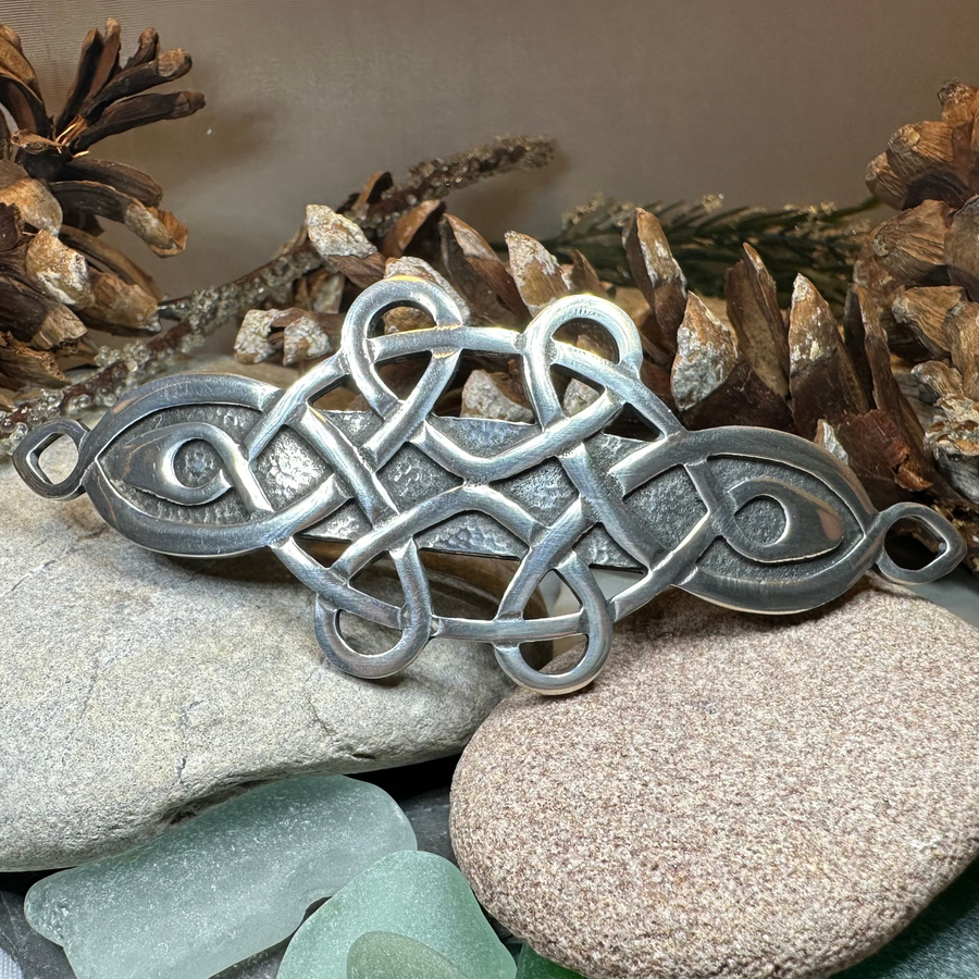 Celtic Love Knot Hair Clip for Women