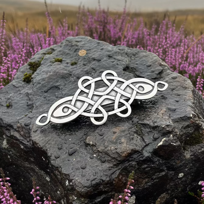 Celtic Love Knot Hair Clip for Women — view 7