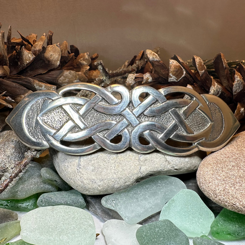 Load image into Gallery viewer, Celtic Trust Knot Hair Clip for Women
