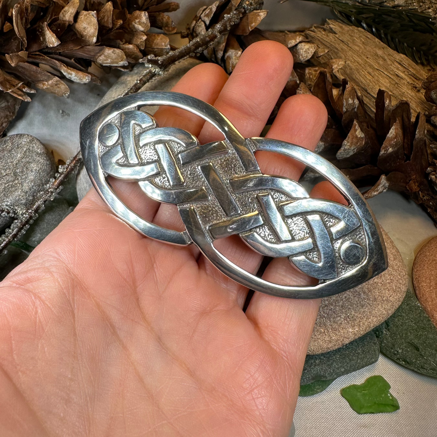 Amity Celtic Knot Hair Clip for Women