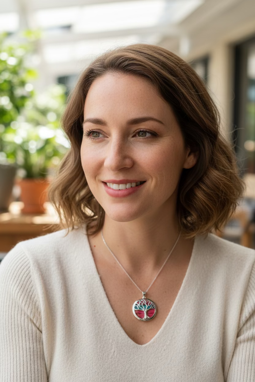 Heathergems Scottish Tree of Life Necklace - Handmade in Scotland