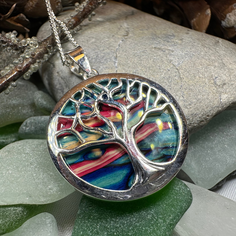 Heathergems Scottish Tree of Life Necklace - Handmade in Scotland