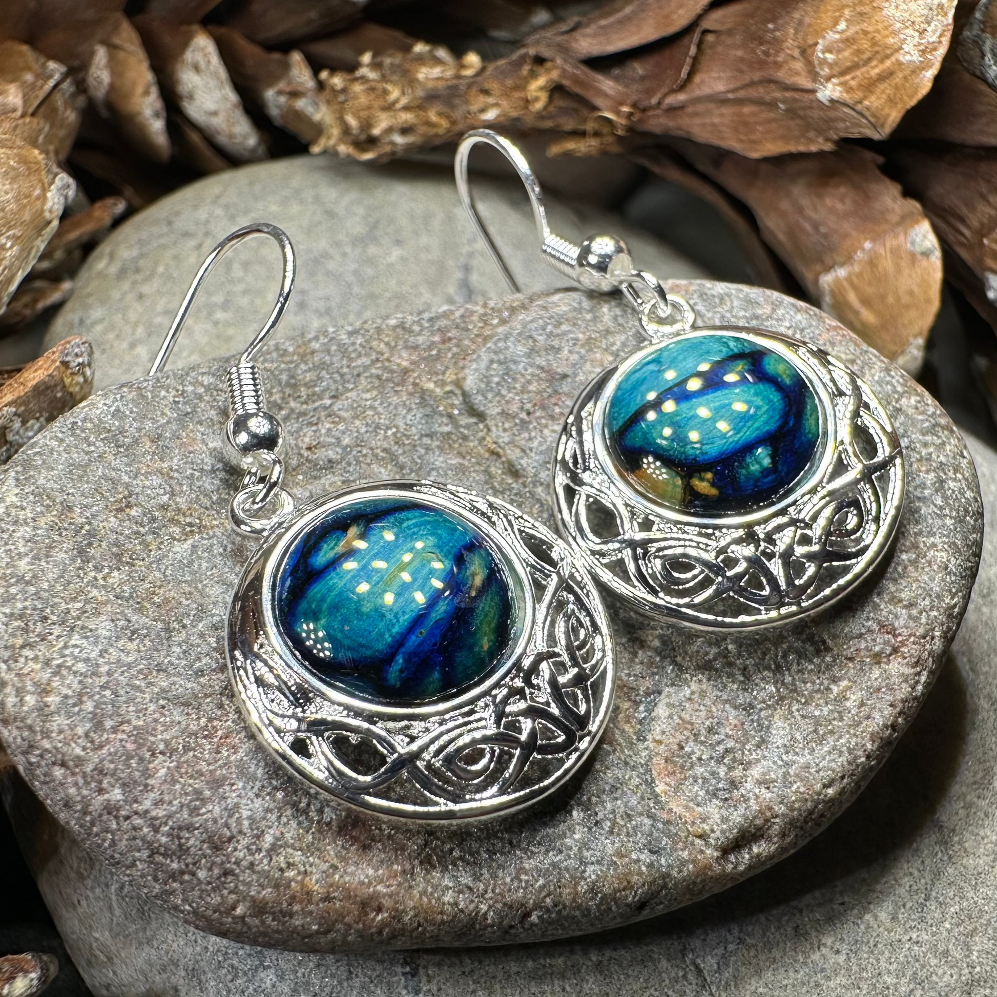 Heathergems Celtic Knot Earrings — view 2