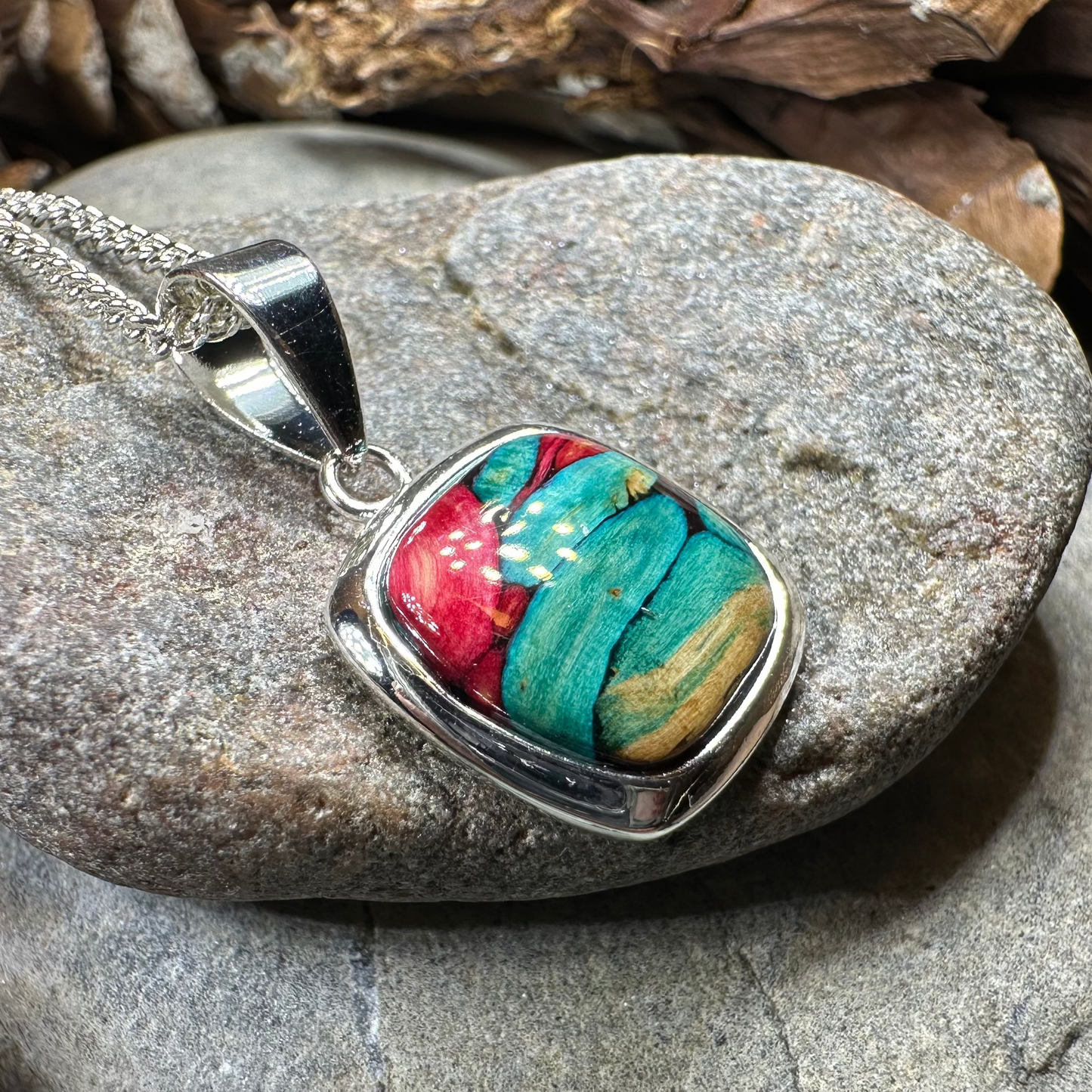 Mira Heathergems Celtic Necklace - Handmade in Scotland — view 10