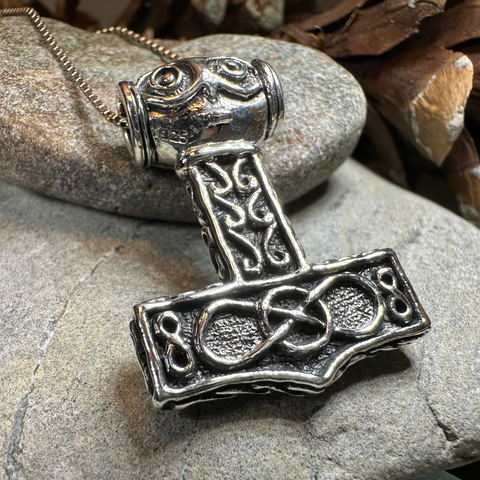 Load image into Gallery viewer, Buri Thor's Hammer Necklace
