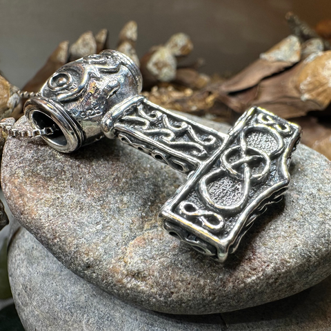 Load image into Gallery viewer, Buri Thor's Hammer Necklace

