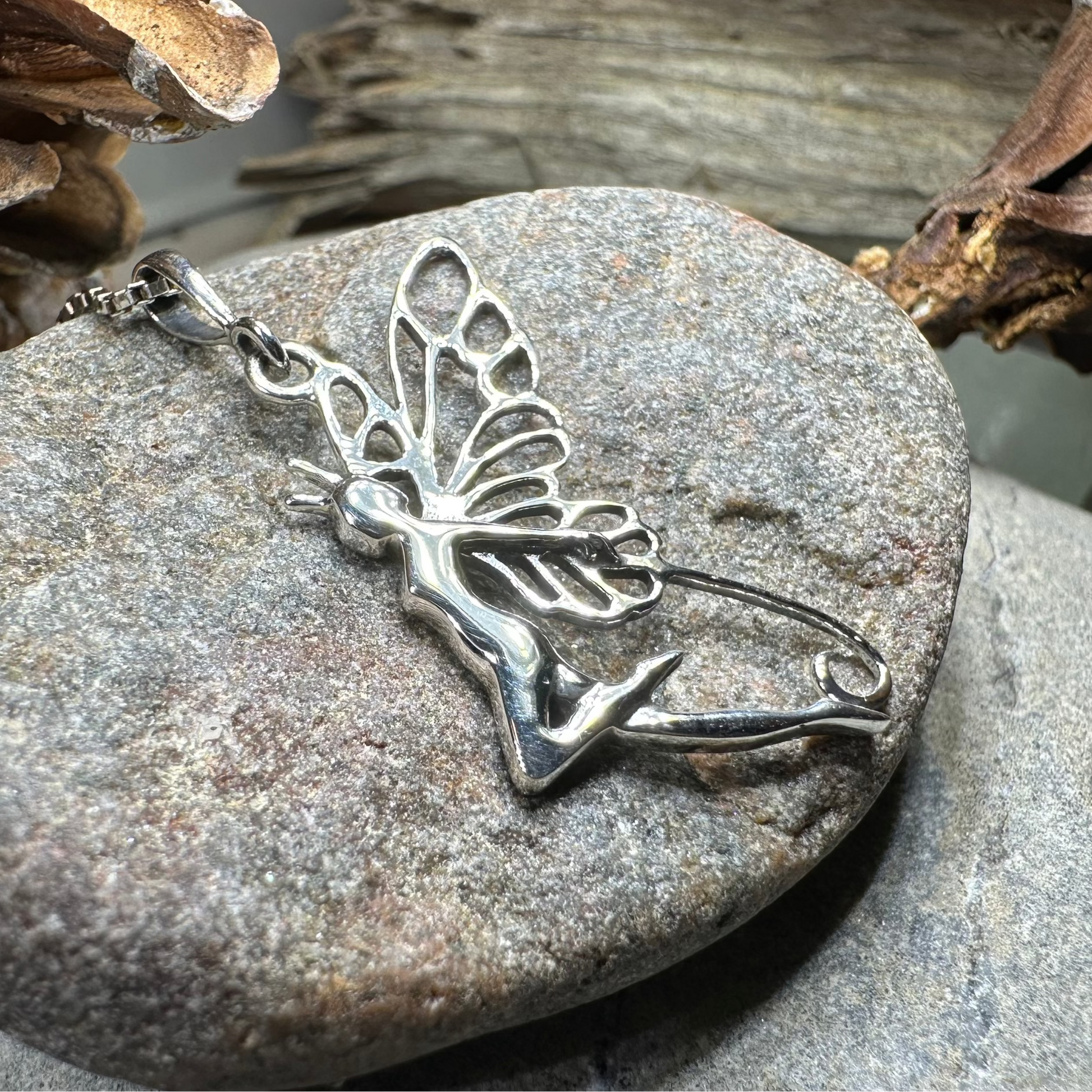 Celtic Meadow Fairy Necklace — view 6