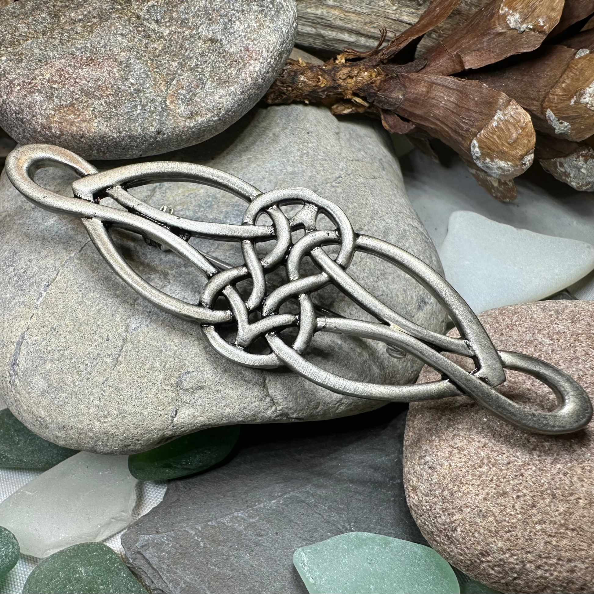 Stirling Celtic Knot Brooch — view 8