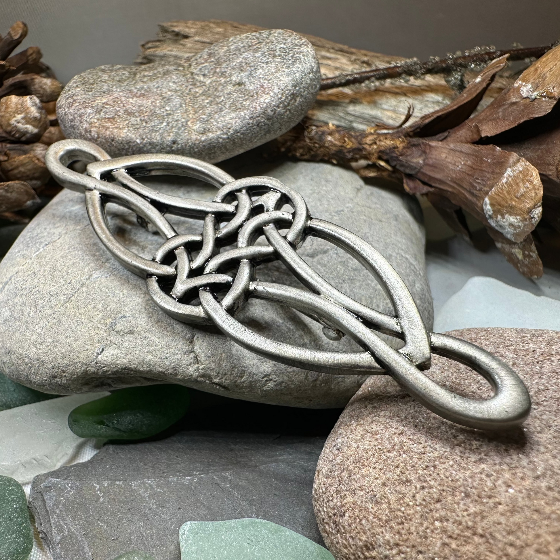 Stirling Celtic Knot Brooch — view 3
