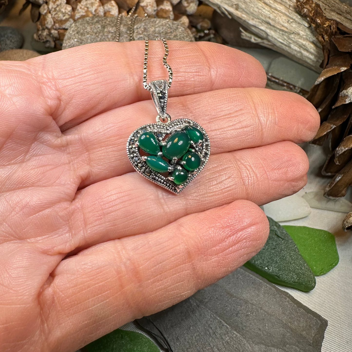 Timeless Heart Necklace — view 7