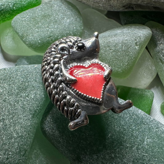 Hugs Hedgehog Pin