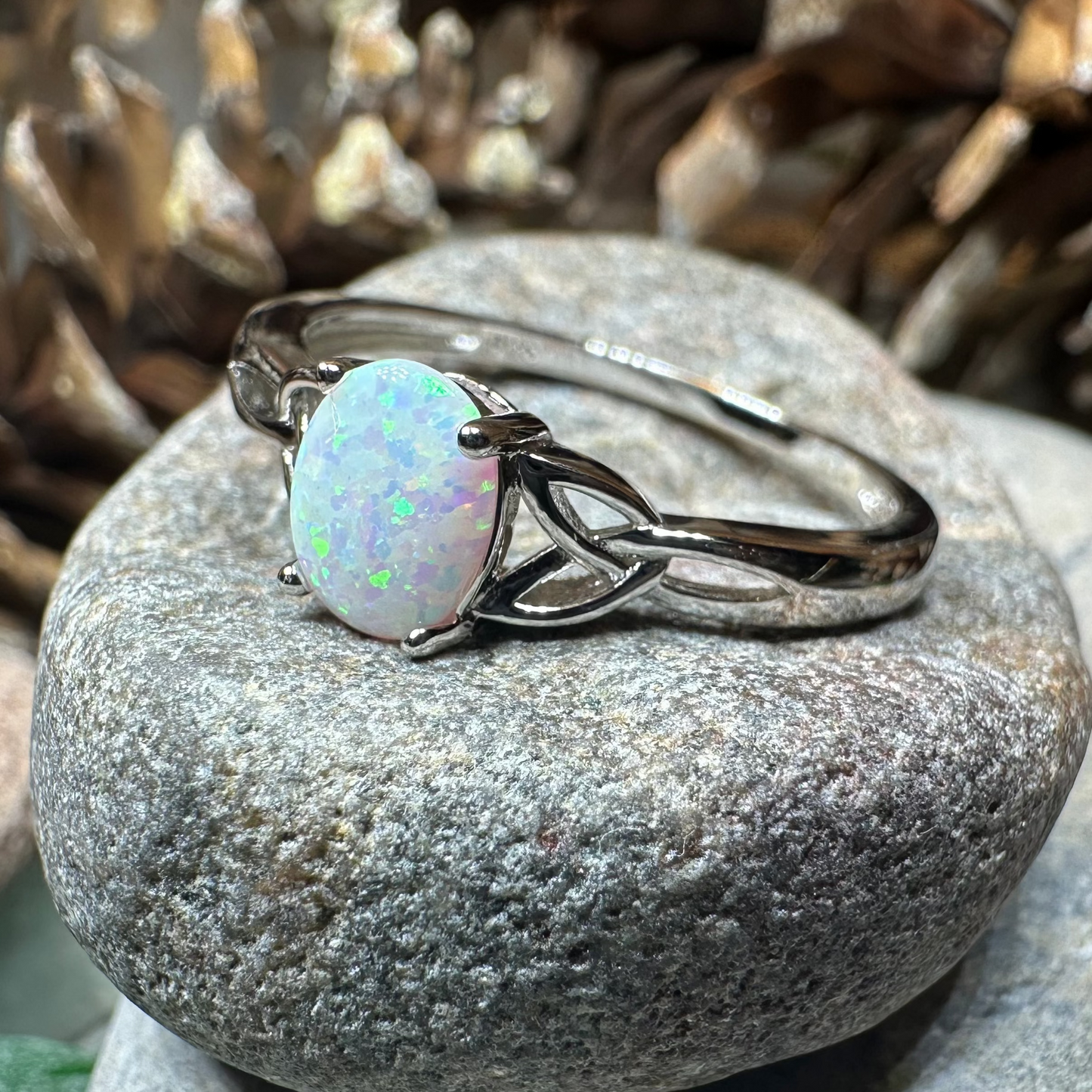 Scottish Mist Celtic Ring