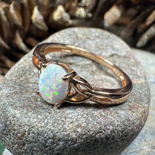 Scottish Mist Celtic Ring — view 3