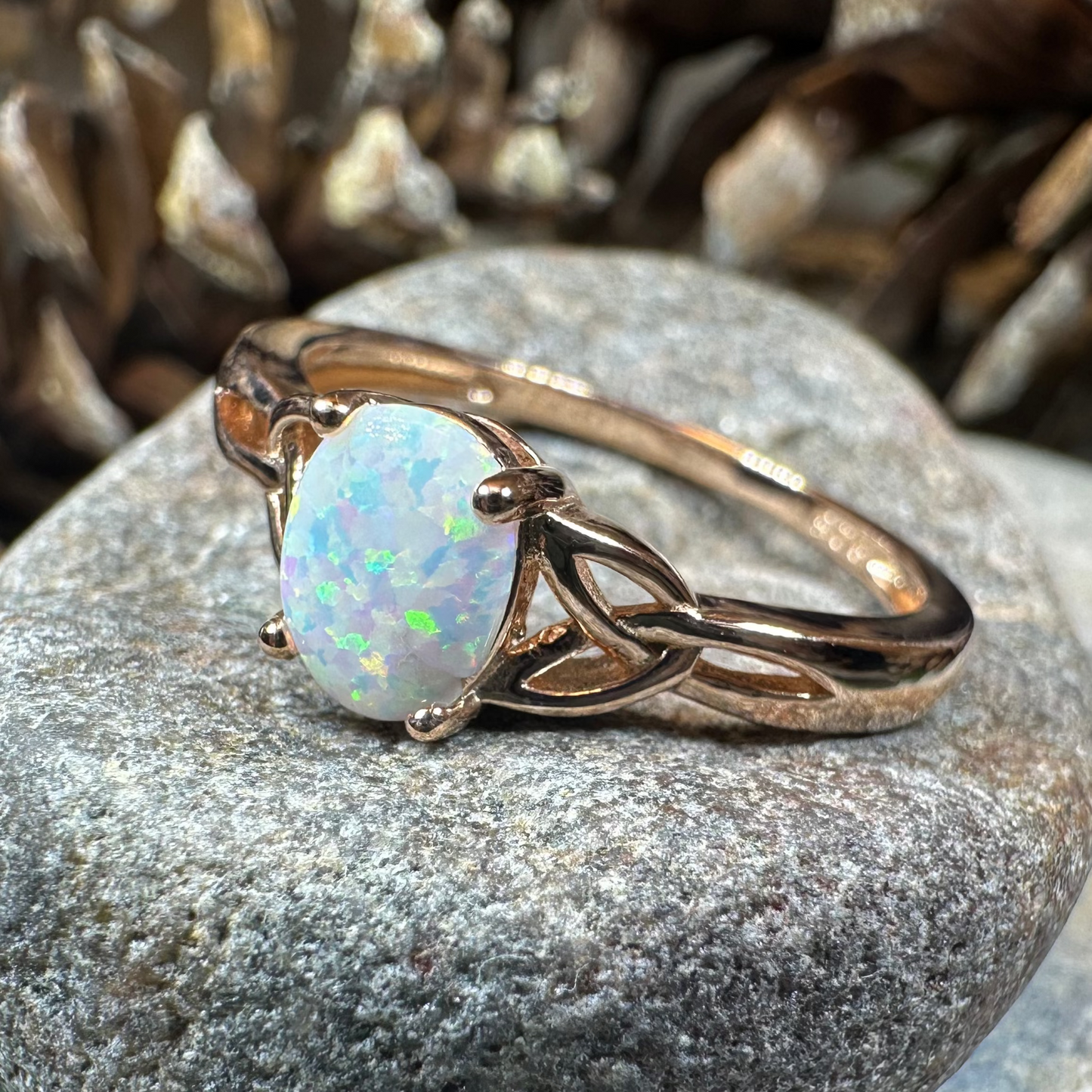 Scottish Mist Celtic Ring