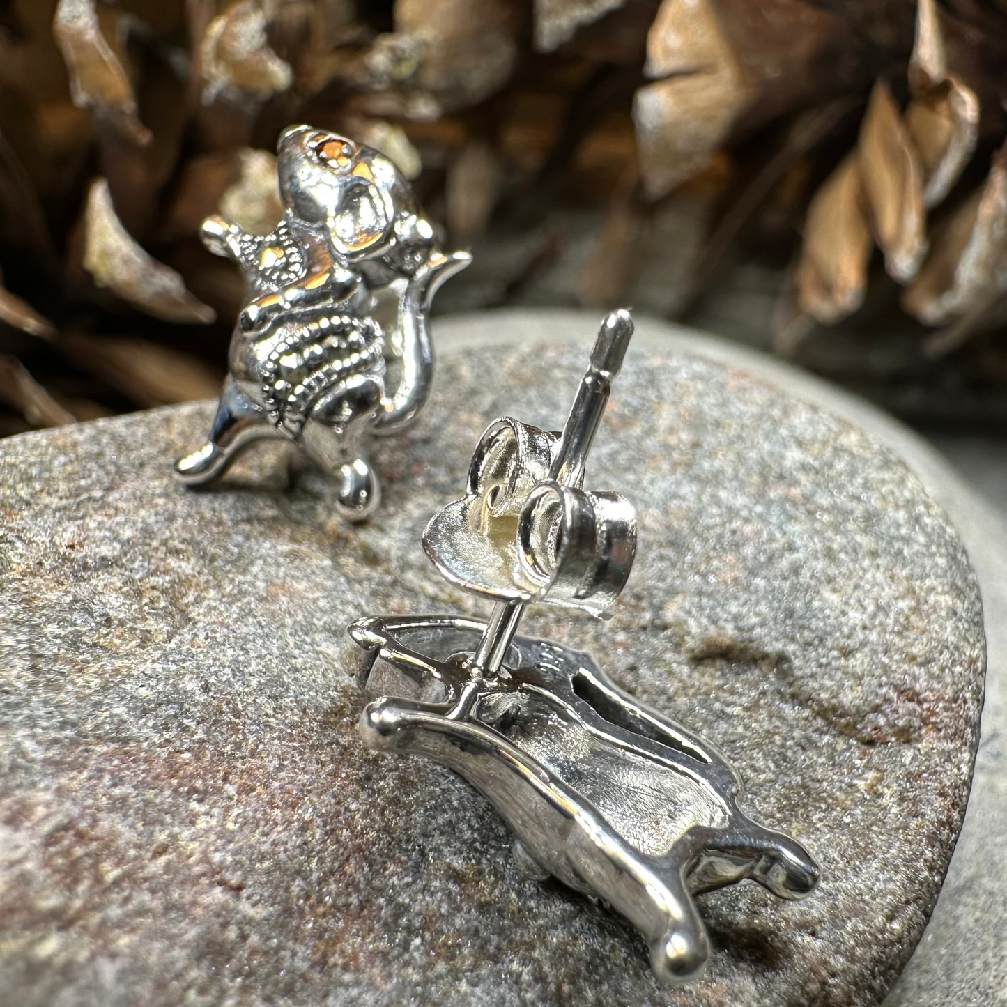Luch Mouse Post Earrings