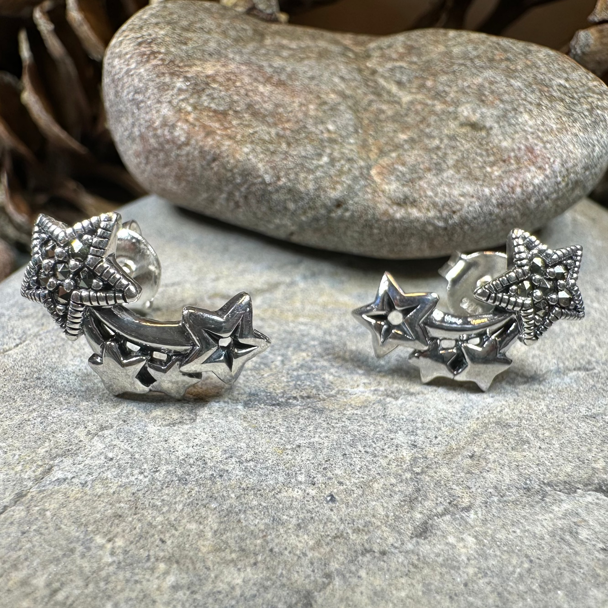Garbo Shooting Star Post Earrings — view 5