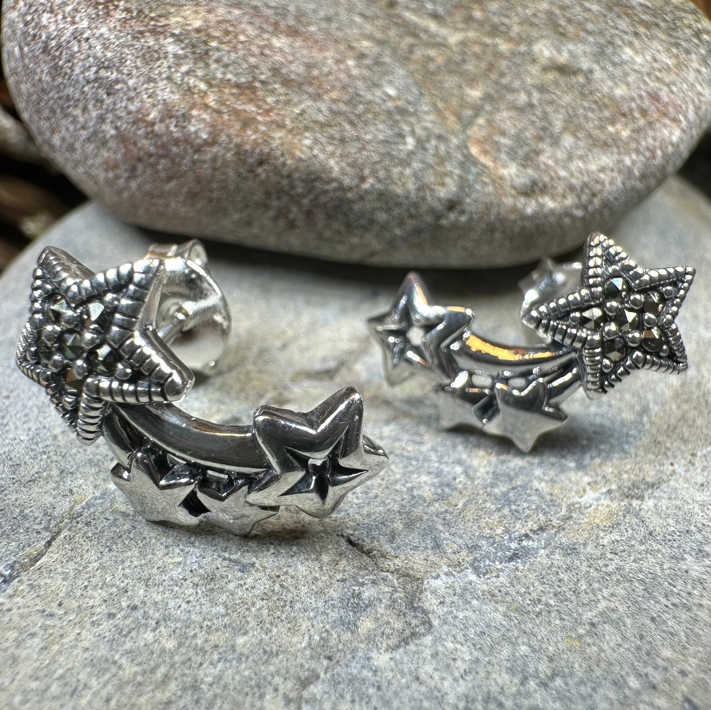 Garbo Shooting Star Post Earrings — view 7
