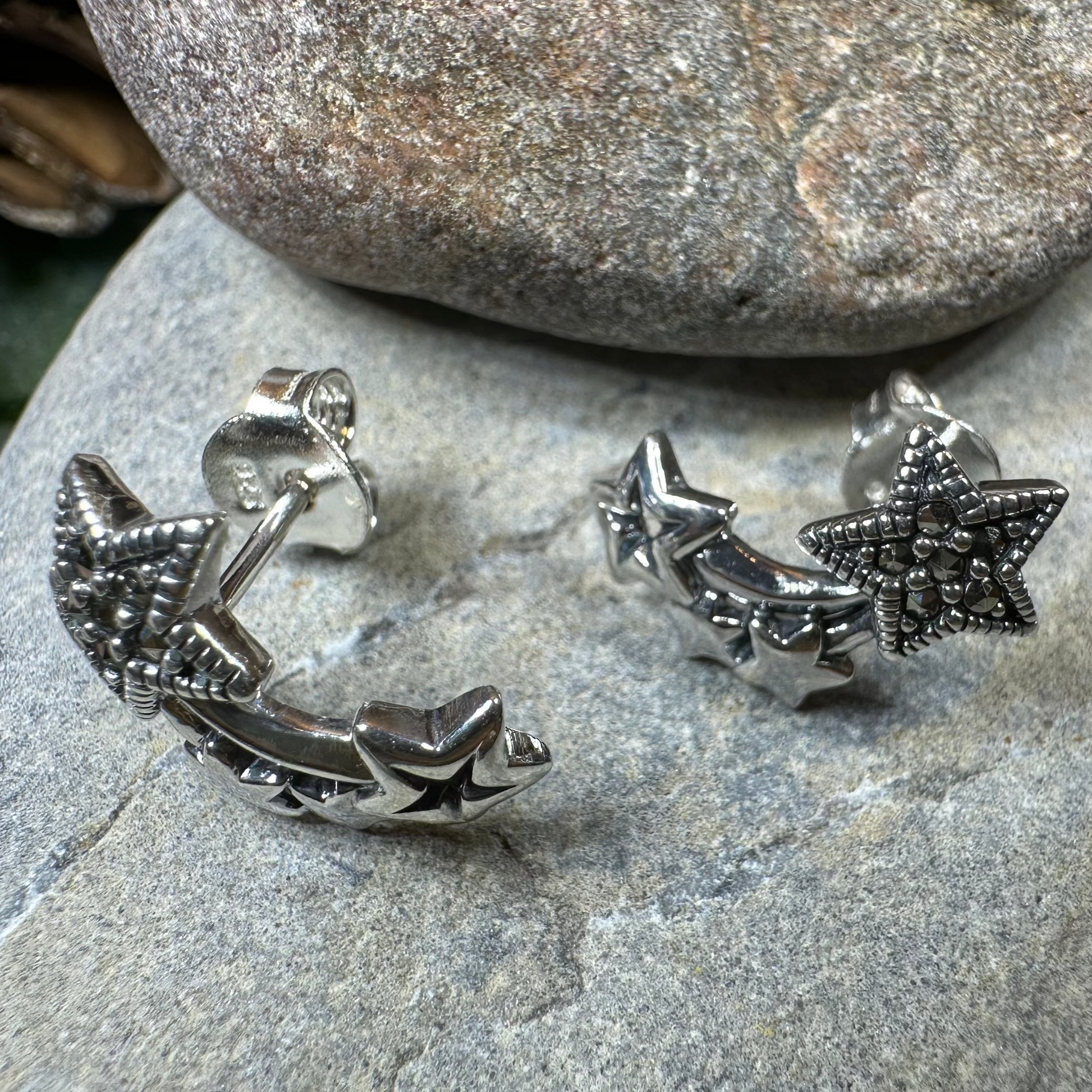 Garbo Shooting Star Post Earrings — view 6