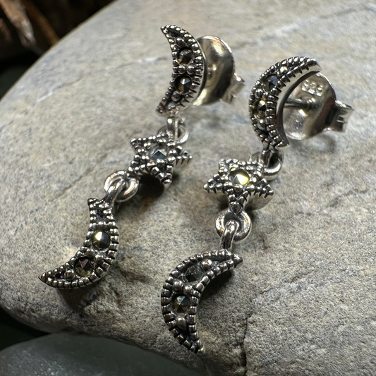 Magical Skies Moon & Stars Stud Earrings