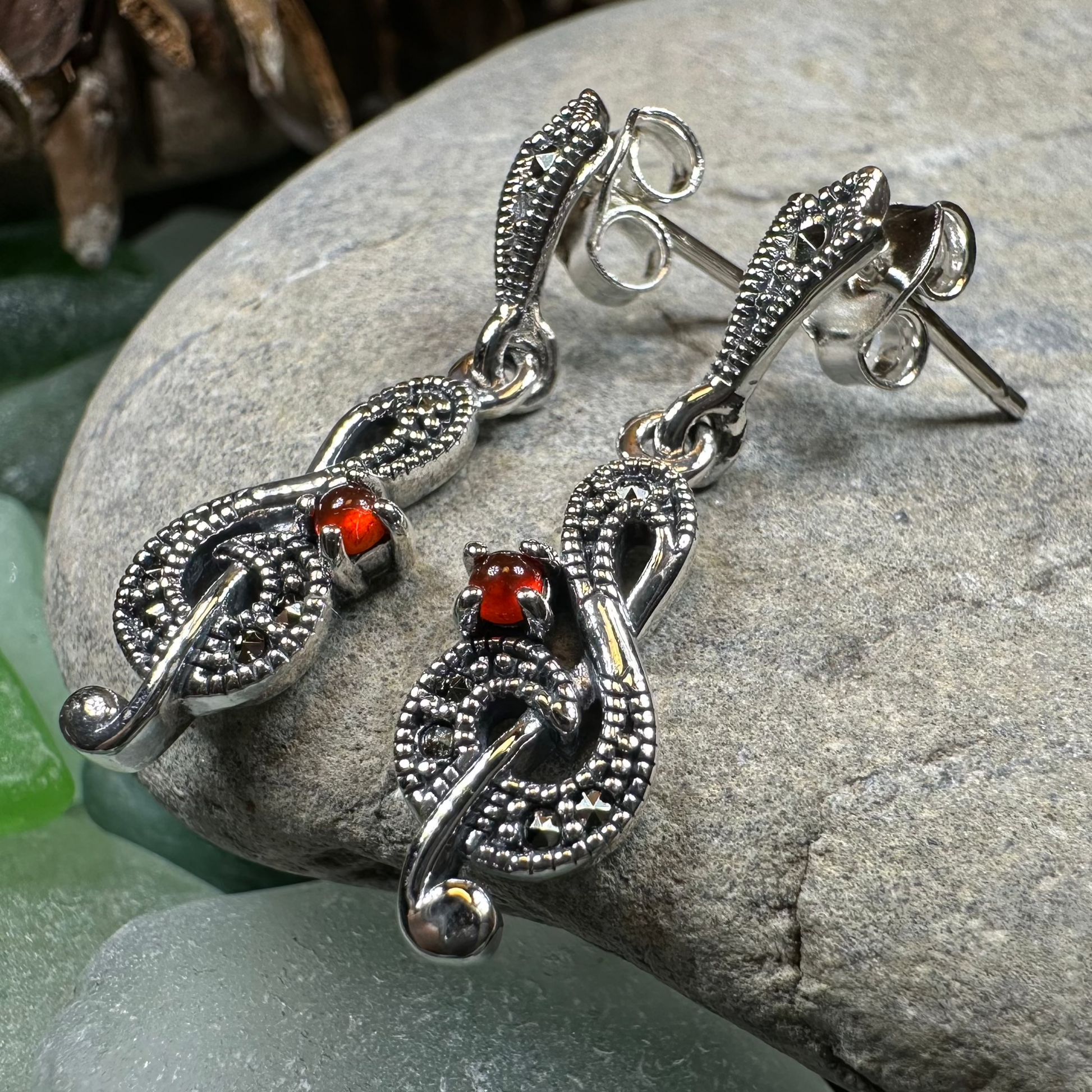 Rhapsody Music Note Earrings — view 6